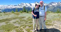 Nat Hab guests, Bugaboo Provincial Park, British Columbia.