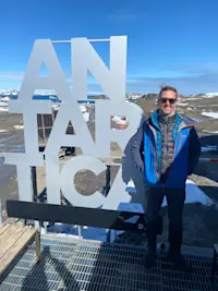 I officially made it to the end of the Earth, Antarctica.
