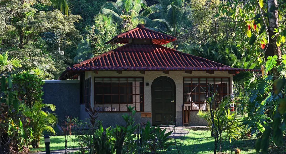 Villa entrance