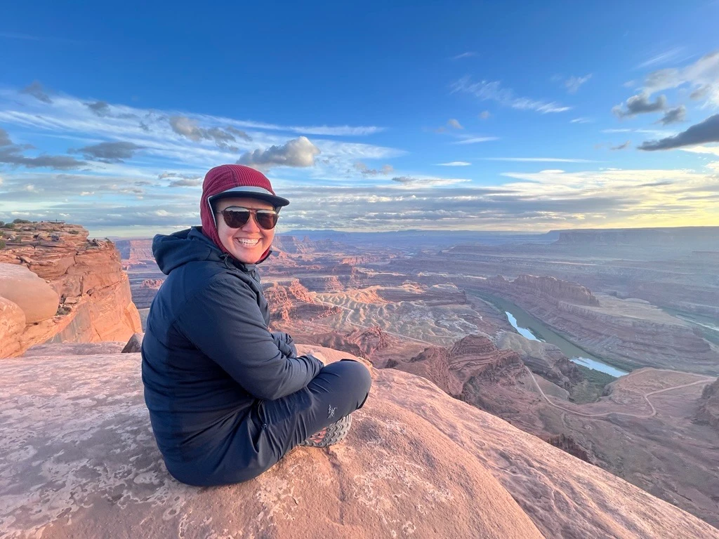 Visiting Deadhorse State Park in Utah.