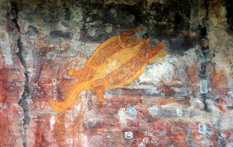 Ubirr rock art, Kakadu National Park, Australia.