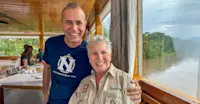 Nat Hab Expedition Leader and guest, Peru.