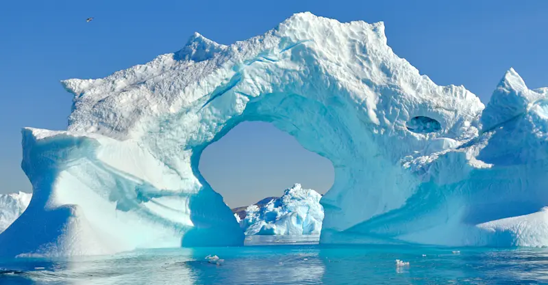 Iceberg, East Greenland.