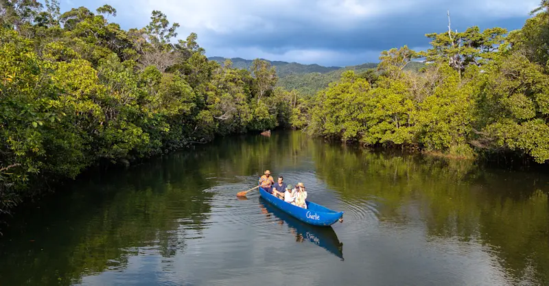 Canoe cruise, Masoala, Madagascar.