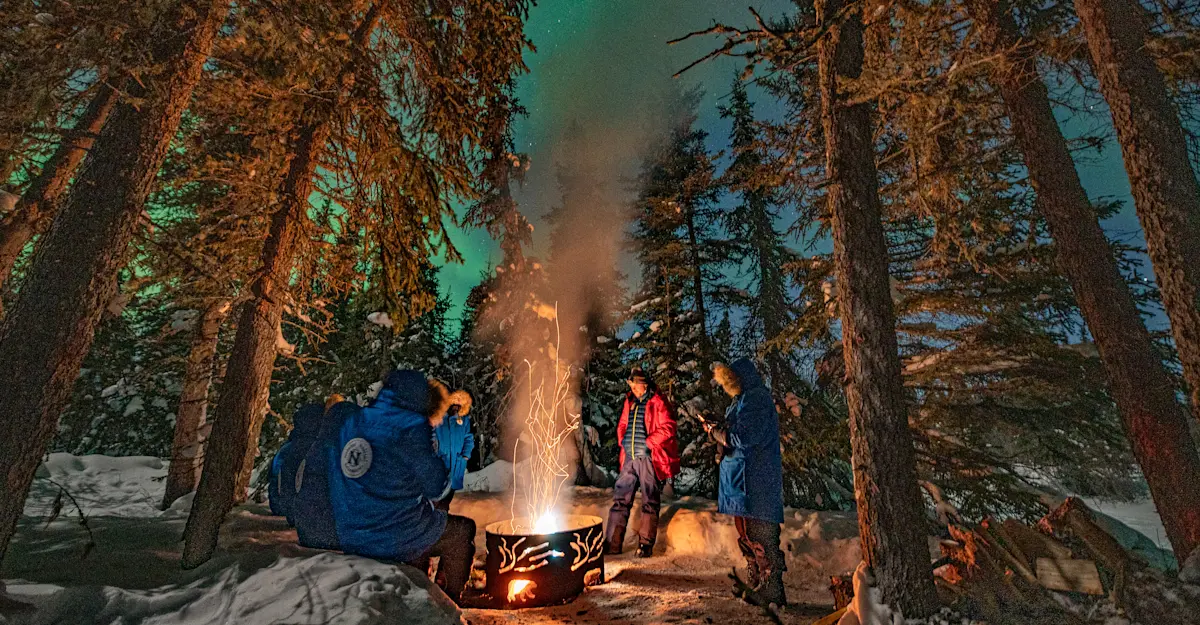 Nat Hab guests, Churchill, Manitoba.