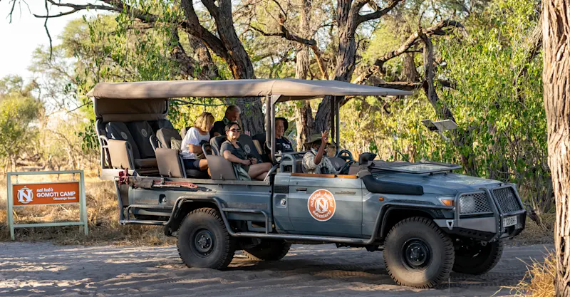 Nat Hab's Gomoti Camp–Okavango South, Okavango Delta, Botswana.