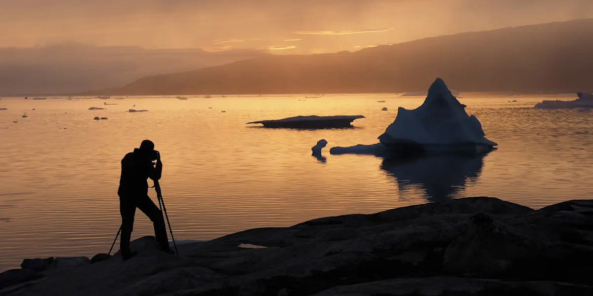 Nat Hab guest, Greenland.