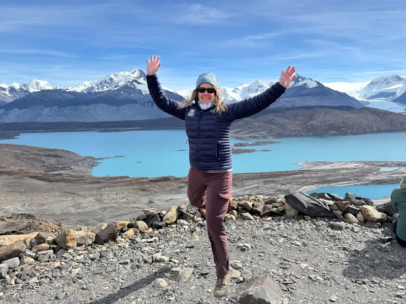 Living life in Patagonia.