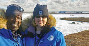 Nat Hab guests, Churchill, Manitoba.