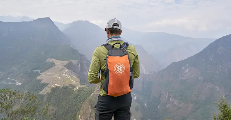 Nat Hab guest, Machu Picchu, Peru.