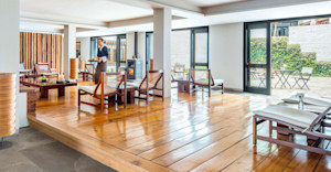 COMO Shambhala Wellness Center: Steam Room Lounge