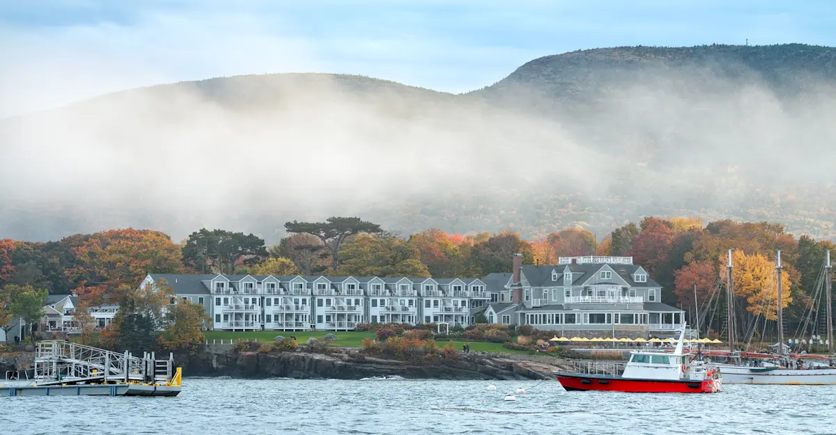 Bar Harbor Inn & Spa, Acadia National Park, Maine. 