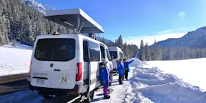 Nat Hab’s North America Safari Cruiser, Yellowstone National Park, Wyoming.