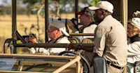 Nat Hab guests, Nat Hab's Migration Camp, Kenya.