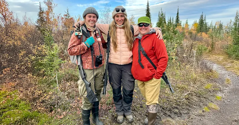 Earthwatch Scientists, Churchill, Manitoba, Canada.