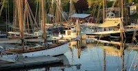 Sailboats, Camden, Maine.