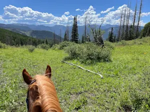 Finding peace and perspective while soaking in the beauty of home high in the Rocky Mountains of Colorado.