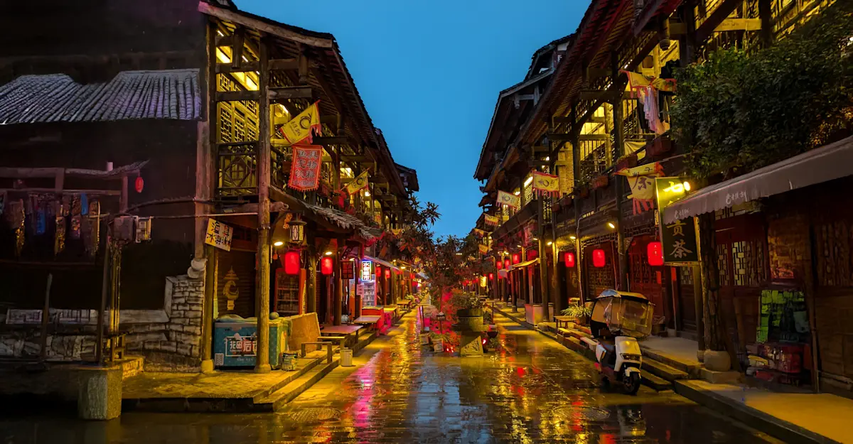 Qing Xi Village, China