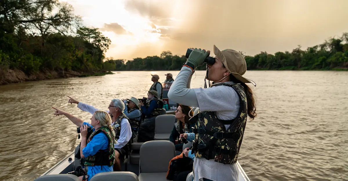 Earthwatch Expeditions participants, Pantanal, Brazil.