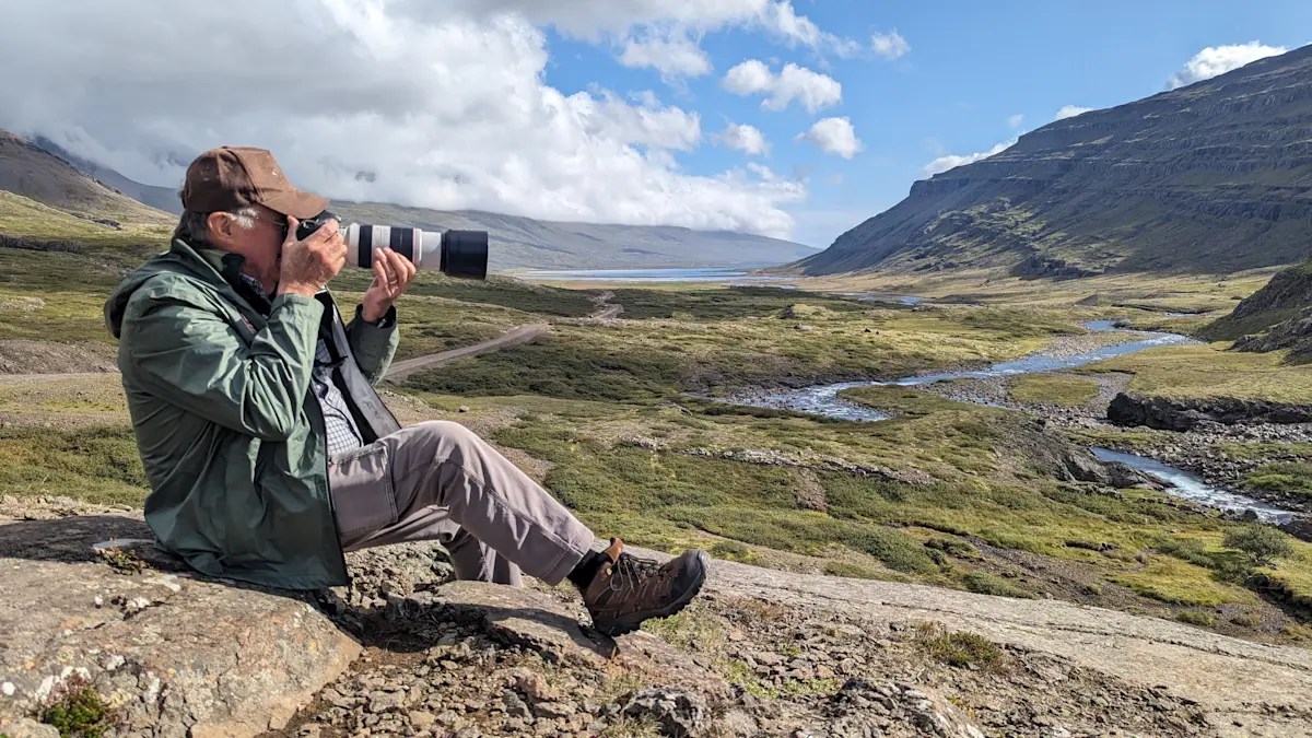 Nat Hab guest, Iceland.