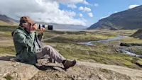 Nat Hab guest, Iceland.