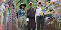 Nat Hab guests and guide, Thimphu, Bhutan.