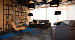 Lounge reading area