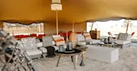 Main tent interior