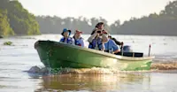 Kinabatangan River, Borneo.