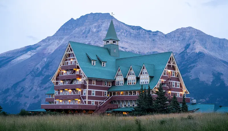 Prince of Wales Hotel, Waterton Lakes National Park, Alberta.