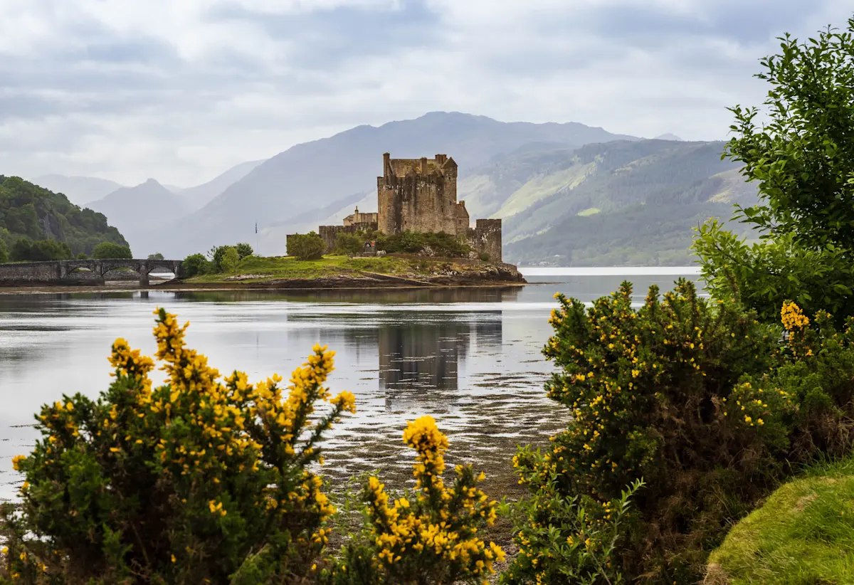 Eilean Donan Castle, Isle of Skye, Scotland.