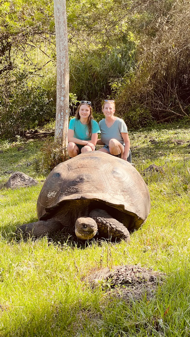 On the Nat Hab trip in Galapagos. 