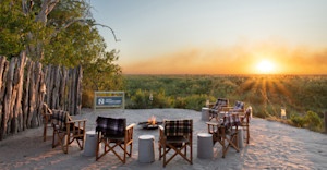 Fire pit with a view