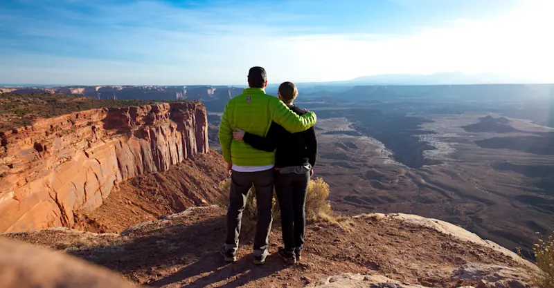 Nat Hab guests, Canyonlands National Park, Utah.