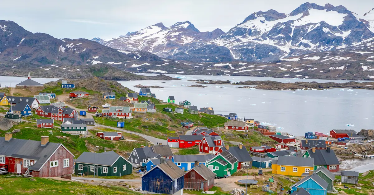 Tasiilaq, East Greenland. 