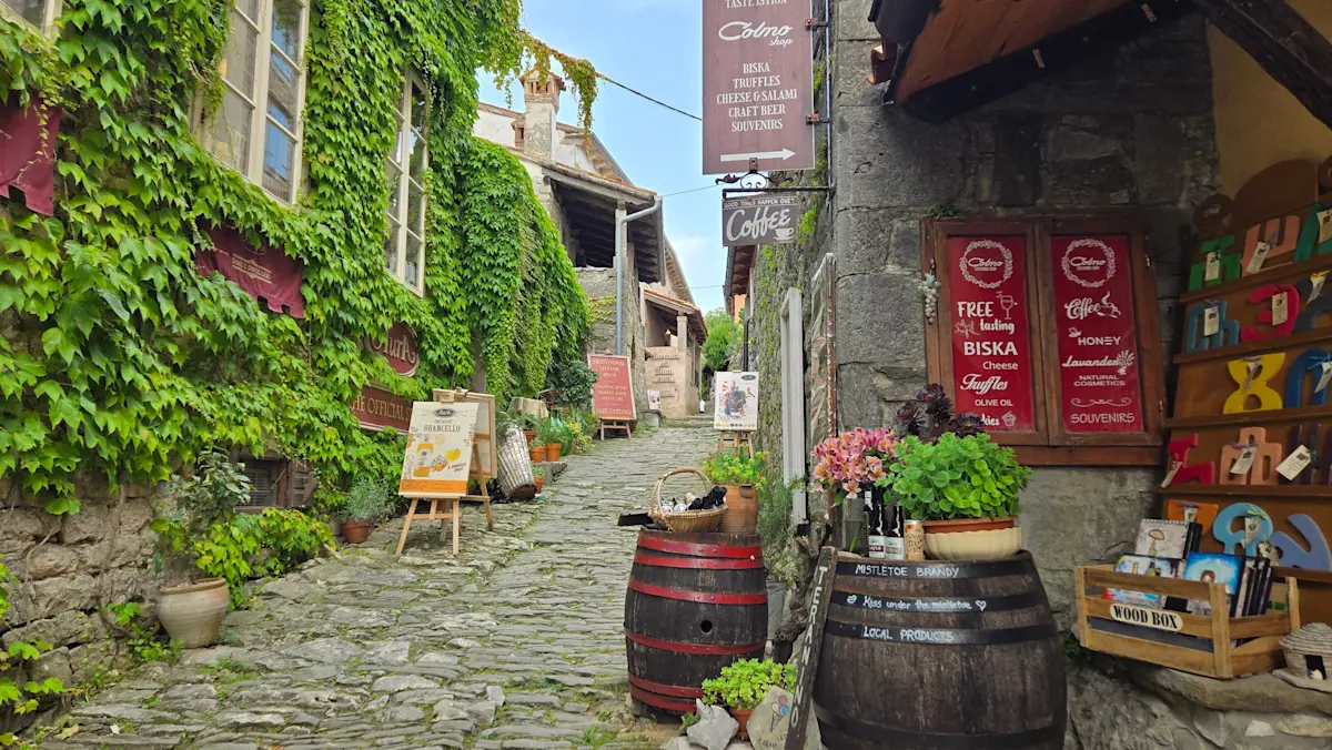 Hum settlement, Istria Peninsula, Croatia.