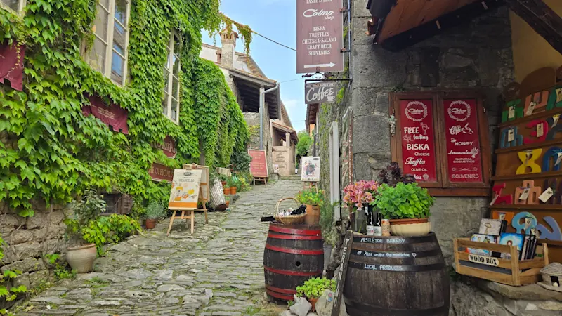 Hum settlement, Istria Peninsula, Croatia.