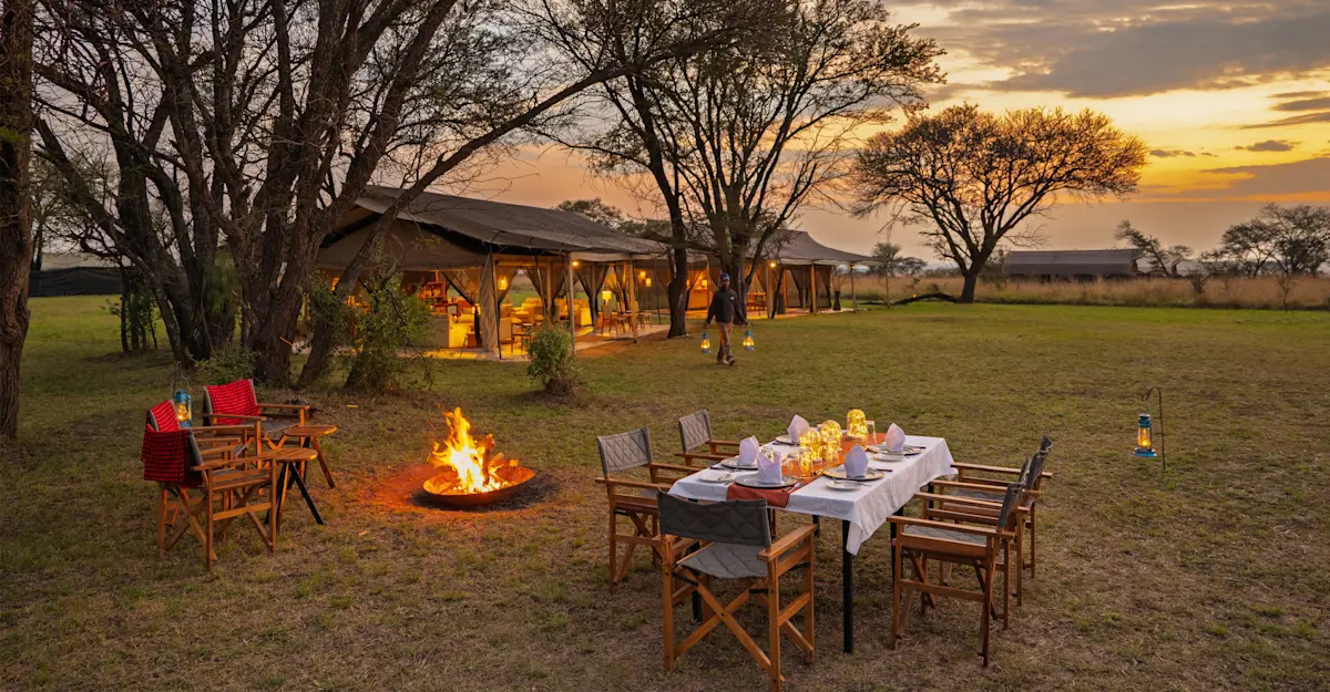 Lounge & dining tents