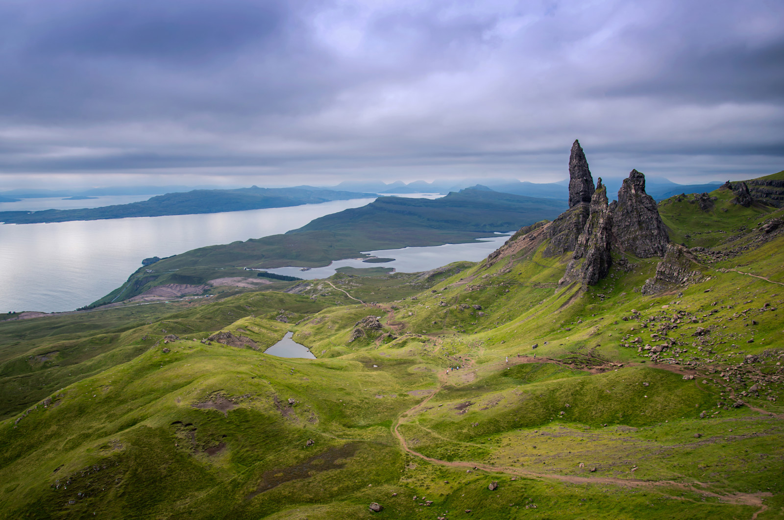 Old Man of Storr, Isle of Lewis, Scotland.