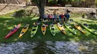 Kayaking in Portugal.