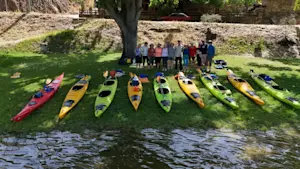 Kayaking in Portugal.