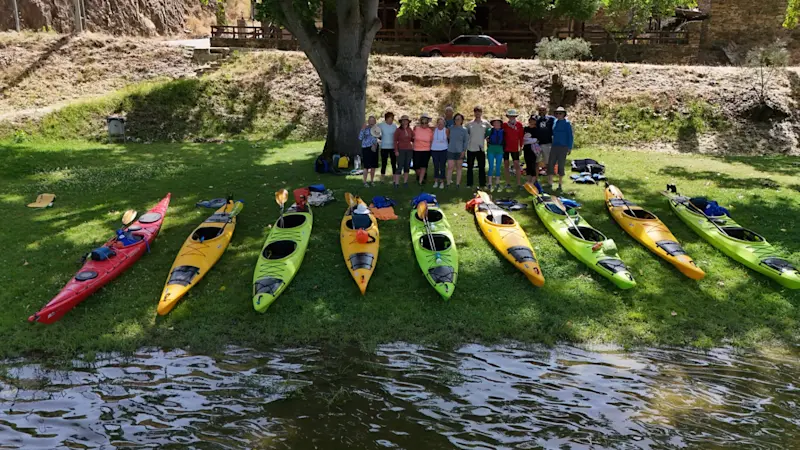 Kayaking in Portugal.