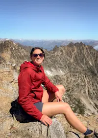 Hiking in Washington.