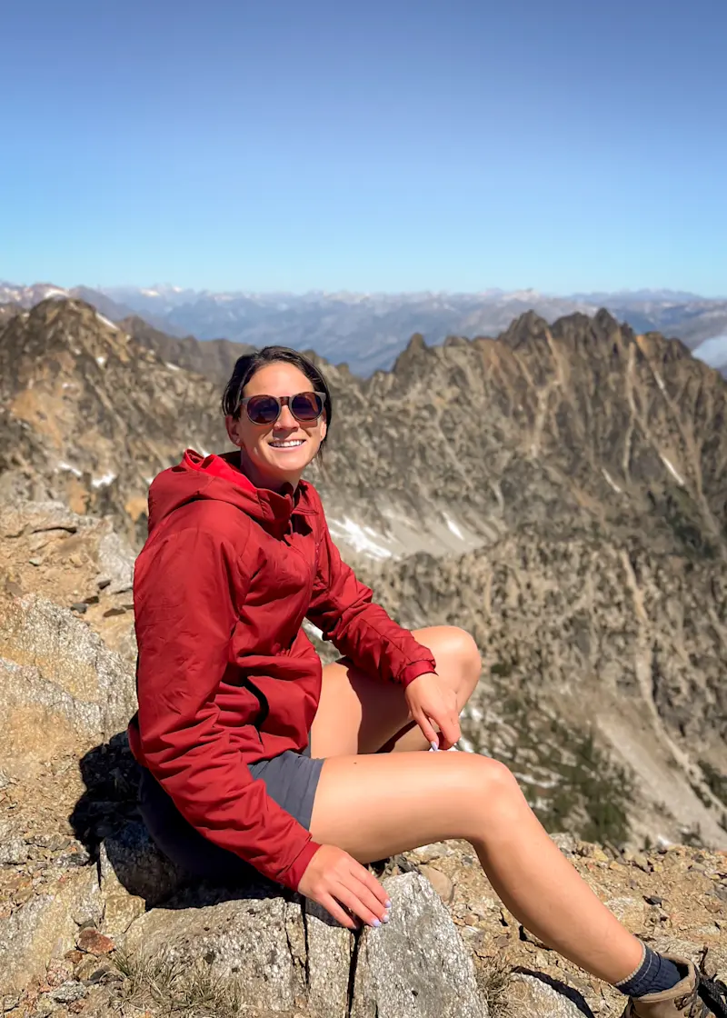 Hiking in Washington.