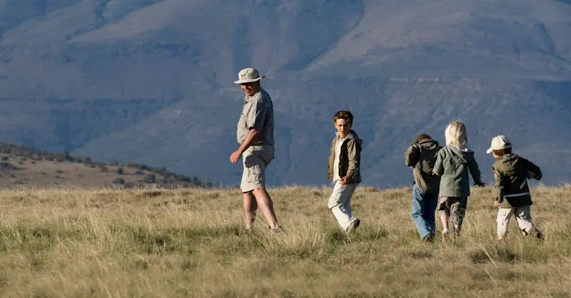 Bush walk, Samara Private Reserve, South Africa.