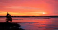 Tundra sunset, Churchill