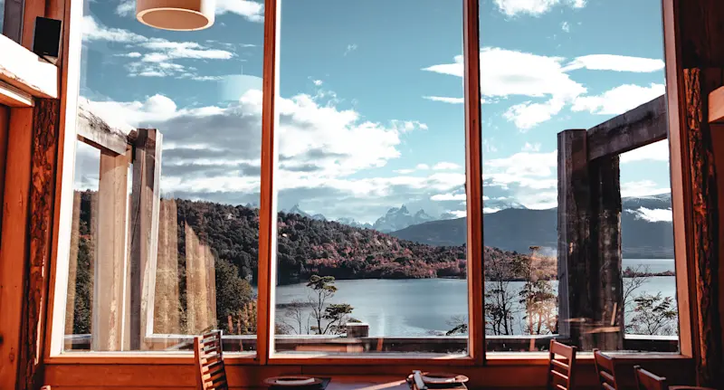 View from dining room