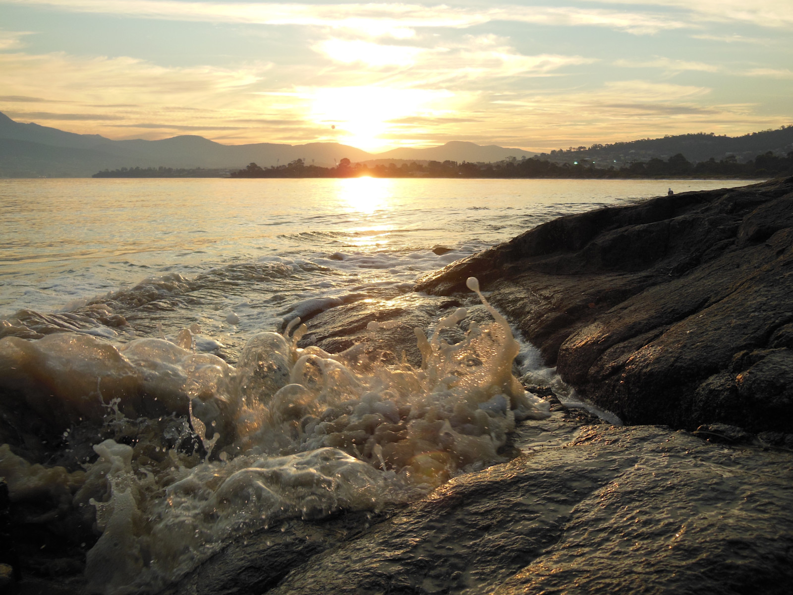 Sunset, Hobart, Australia. 