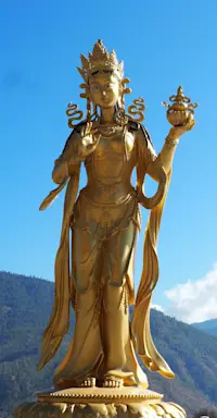 Buddhist goddess, Bhutan.