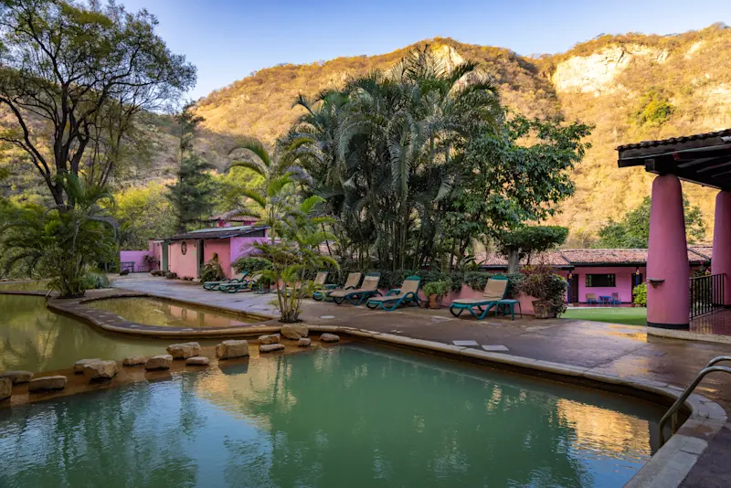 Hotel Agua Blanca, Michoacan, Mexico.
